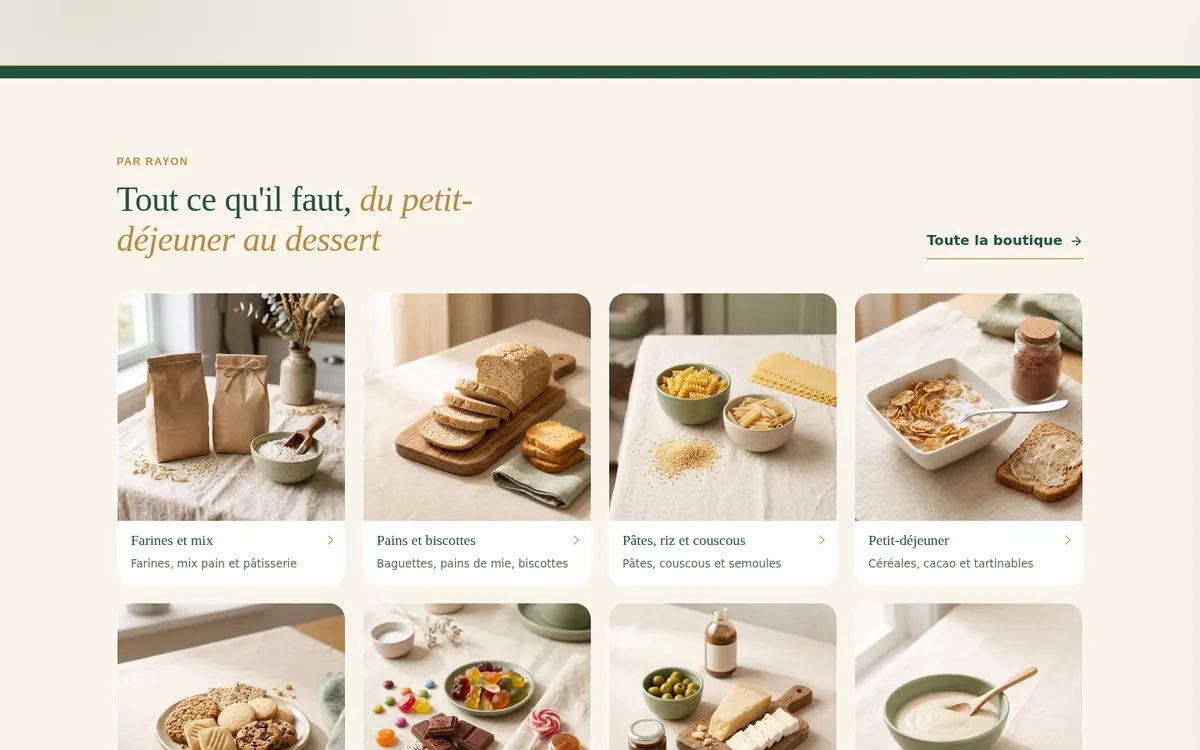 Capture du site Maison Sans Gluten, image 3